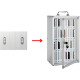 BOÎTE DE RANGEMENT SÉCURISÉE POUR 36 TÉLÉPHONES PORTABLE