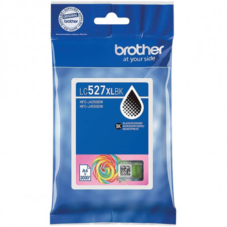BROTHER SUCETTE CARTOUCHE D'ENCRE NOIRE AUTHENTIQUE LC527XLBK