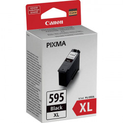 CANON 595 CARTOUCHE JET D'ENCRE NOIRE HAUTE CAPACITÉ AUTHENTIQUE (PG-595XL)