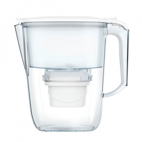 CARAFE FILTRANTE 2,5L POUR FILTRER 1,2 L APPLI LM SMART POUR GERER LE REMPLACEMENT DE LA CARTOUCHE CARTOUCHE REF 173725 +120L 