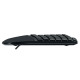 CLAVIER COMPACT  ERGONOMIQUE RECHARGEABLE KENSINGTON NOIR
