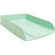 CORBEILLE A C COURRIER AUTENTIK  VERT PASTEL P/A4+ 24X32   90% RECYCLE AGEC RECYCLABLE ANGE BLEU L25,5 H6,5 P34,7CM 