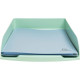 CORBEILLE A C COURRIER AUTENTIK  VERT PASTEL P/A4+ 24X32   90% RECYCLE AGEC RECYCLABLE ANGE BLEU L25,5 H6,5 P34,7CM 