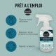 DESODORISANT SPRAY 500ML DESTRUCTEUR D'ODEUR FLEUR DE COTON BIOCIDE DESINFECTE L AIR LES SURFACE LES TEXTILES  BOLDAIR 
