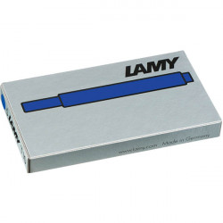 ETUI DE 5 CARTOUCHES LAMY T10 BLEUE