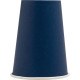 GOBELETS EN CARTON 20CL BLEU MARINE PQT15 TEMP INF A 70° SANS PLASTIQUE RECYCLABLE FSC FAB France  