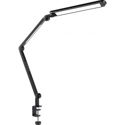 LAMPE LED ALLIANCE 12W 600 LUMENS 50000 H ORIENTABLE A 270° H 113,57 HT MAX  A PINCE OU A POSER  SE REPLI CEP FAB France 