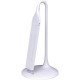 LAMPE LED DEUX TETES ALTO BLANC 7,5W 250 LUMENS  Socle : Ø17cm VARIATEUR INTENSITE RECHARGEABLE USB BATTERIE INTEGREE MEET 