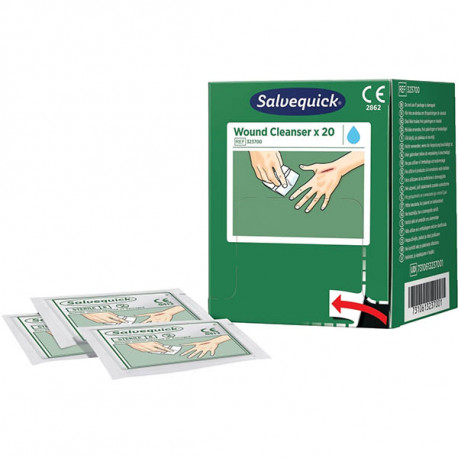 LINGETTES LAVE-BLESSURES BTE20 CONDITIONNEE INDIVIDUELLEMENT CEDERROTH