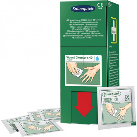 LINGETTES LAVE-BLESSURES   BTE40 CONDITIONNEE INDIVIDUELLEMENT CEDERROTH