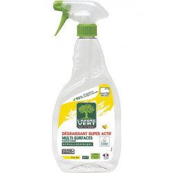 NETTOYANT DEGRAISSANT SPRAY 740ML NETT MULTISURFACES L ARBRE VERT ECOLABEL  FAB France
