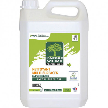 NETTOYANT SPRAYBIDON 5L   MULTISURFACES L ARBRE VERT FAB France