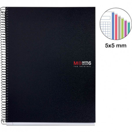 NOTEBOOK PP A5 150F 5X5 70G NR