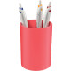 POT A CRAYON FIRST ROUGE COQUELICOT CEP 90% RECYCLE AGEC DIAM 0,75  10,5 CM  FAB France