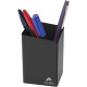POT  A CRAYON METALL NOIR ALBA RECYCLABLE L6,5 H10 P6,5 40 STYLOS 