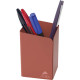 POT  A CRAYON METALL TERRACOTTA  ALBA RECYCLABLE L6,5 H10 P6,5 40 STYLOS 