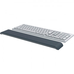 REPOSE-POIGNET RÉGLABLE 15 et 22 mm  en le retournant, ERGO GRIS FONCÉ  43,7 x 7,1 x 2,2 cm norme DIN 26800 EN ISO 15537 LEITZ