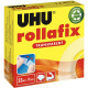 ROULEAU ADHÉSIF TRANSPARENT UHU 19MMX33M