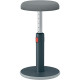 TABOURET ASSIS/DEBOUT ERGO GRIS FONCÉ DE 46A 79 CM P/MAX10KG RECYCLABLE LEITZ DIN26800 ISO15537