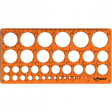 TRACE CERCLES 1 À 35MM