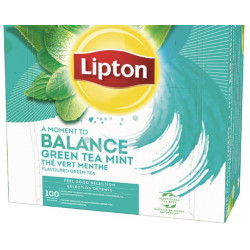 THE VERT MENTHE LIPTON BTE100 SACHETS