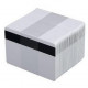 CARTE A IMPRIMER PVC BLANCHE AVEC PISTE MAGNETIQUE HICO LOT X 100