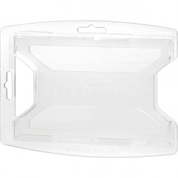 BOÎTE DE 10 PORTE-CARTE REXYCLE RIGIDES DOUBLE FACE 2 CARTES