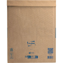 CARTON DE 100 POCHETTES BULLES PAPIER RENFORCÉ 350X470