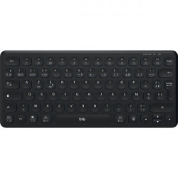 CLAVIER COMPACT SANS FIL RECHARGEABLE TNB NOIR