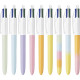 COFFRET DE 9 STYLOS BILLE 4 COULEURS PASTEL ASSORTIS