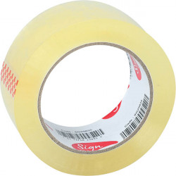 LOT DE 6 ROULEAUX ADHÉSIFS PP TRANSPARENT 100MX48MM