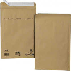 PAQUET DE 10 POCHETTES KRAFT 245X340