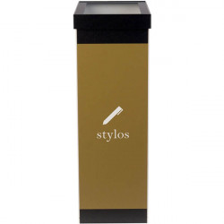 POUBELLE TRI SELECTIF  CAPSULES DE CAFE  NOIR  60L L36,3 H76 P26,3 CM PAPERFLOW 