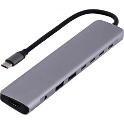 STATION D'ACCUEIL USB-C 8 PORTS TNB