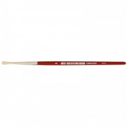 10 BROSSE RONDE SOIE BLANC N 8