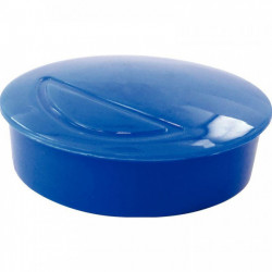 AIMANT 10 FEUILLES BLEU , DIAMÈTRE 32 MM. PQT4 