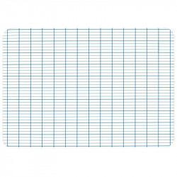 ARDOISE BLANCHE EFFAÇABLE À SEC 18X25CM SANS ENTOURAGE 1 FACE UNIE / 1 FACE SEYE