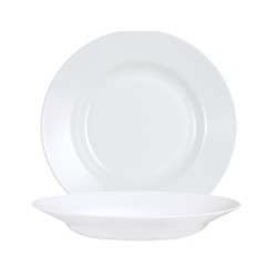 ASSIETTE CREUSE 225MM BLANC