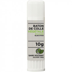 BATON COLLE VEGETALE10G PQT24 DESK&DAY 90% D AMIDON DE MAIS