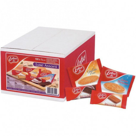 BISCUIT LOTUS LUXE ASSORTIMENT 210PCS 8022629