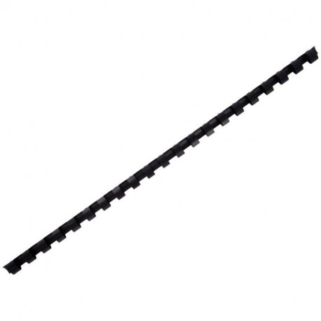 BOÎTE DE 100 ANNEAUX À RELIER/PEIGNES À RELIER DIAMÈTRE 10 MM NOIR