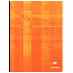 CAHIER  BROCHE A4+ 192P  Grands carreaux SEYES 24x32 90G CLAIREFONTAINE  69341C FAB France  - PEFC - 100% recyclable