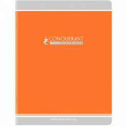 CAHIER PIQURE 17x22 90G 32 PAGES SEYES 2,5MM 90G CONQUERANT5069 OXFORD 100100322