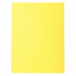 CHEMISE RECYCLE JAUNE *PQT100* PEFC FAB FRANCE  170G 24X32 FOREVER