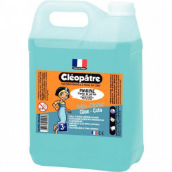COLLE BLEUTÉE MARINE FLACON DE 5LITRES