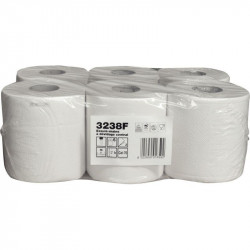 ESSUIE-TOUT BOBINE À DÉVIDAGE CENTRAL *PQT 6*C M2  2 PLIS  450F  RÉSISTANTE  ABSORBANT  PEFC ECOLABEL CONTACT ALIMENTAIRE