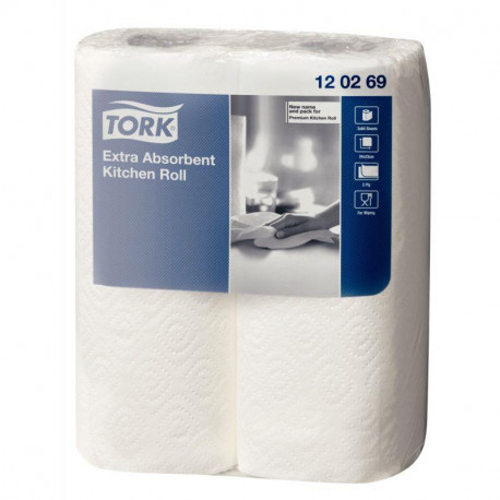 ESSUIE-TOUT TORK 2 PLIS PQT24 64F 24X23 ECOLABEL TORK CONTCT ALIMENTAIRE 
