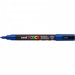 FEUTRE UNI POSCA PC3M OGIVE BLEU FONCE