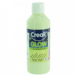 FLACON DE 250 ML DE PEINTURE PHOSPHORESCENTE, JAUNE