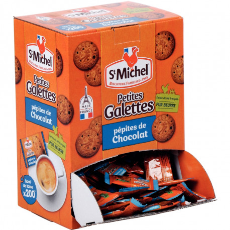 GATEAUX SUCRES BTE200  GALETTES ST MICHEL AU CHOCOLAT
